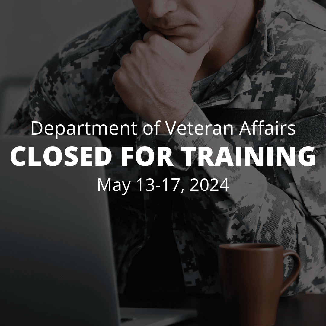 dva closed for training