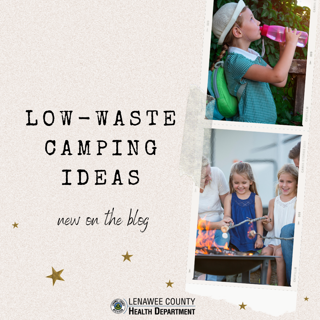 low-waste camping ideas new on the blog
