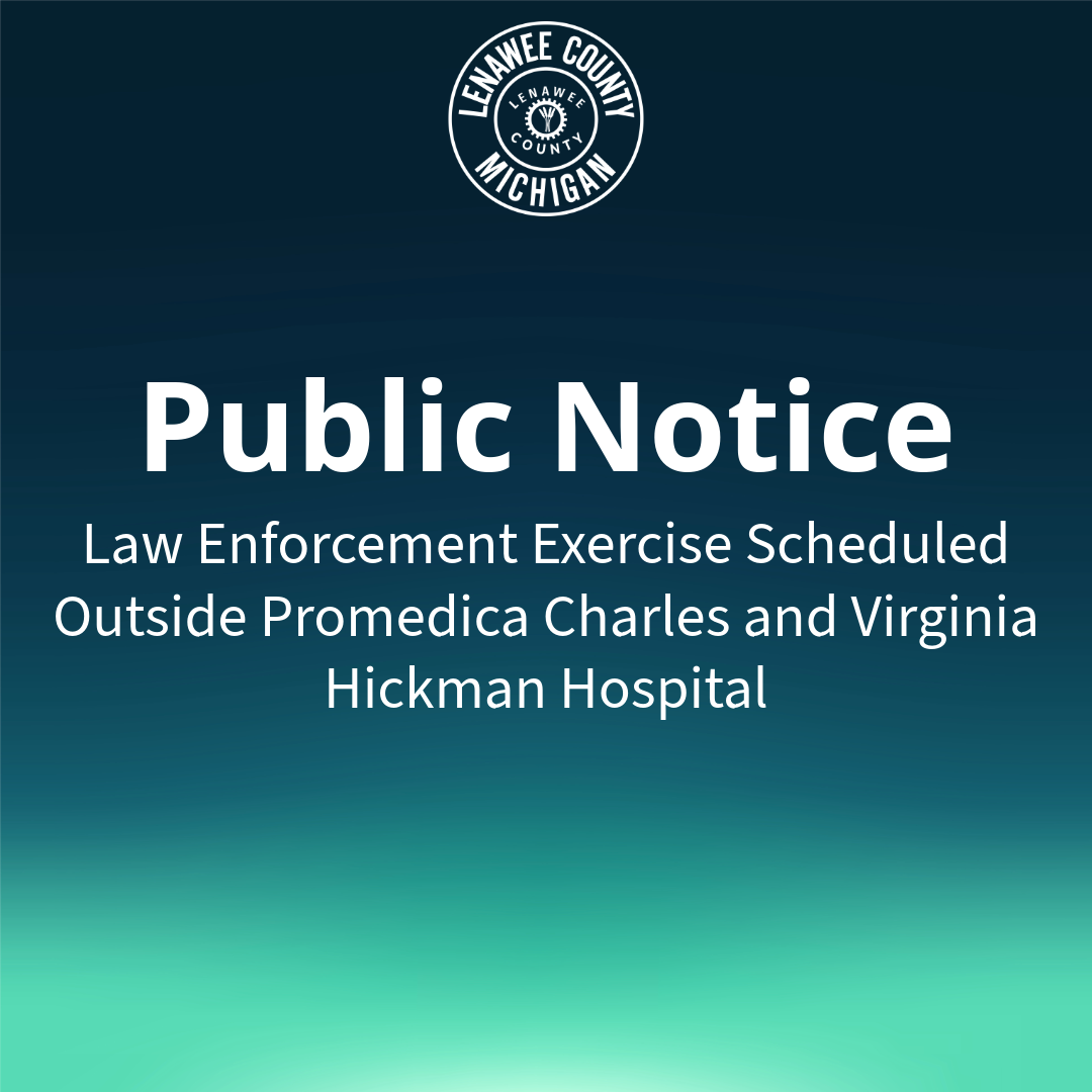 Public Notice LE Exercise Hickman