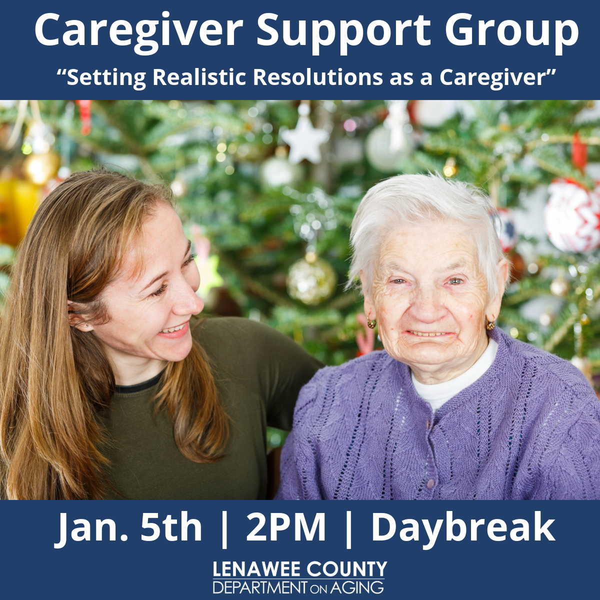 Caregiver Support Group 1/5/2026