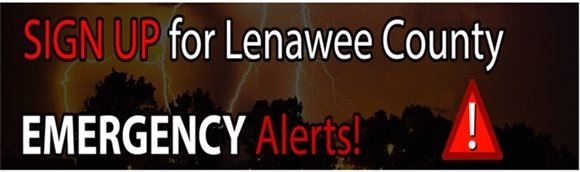 NEW Lenawee Alerts