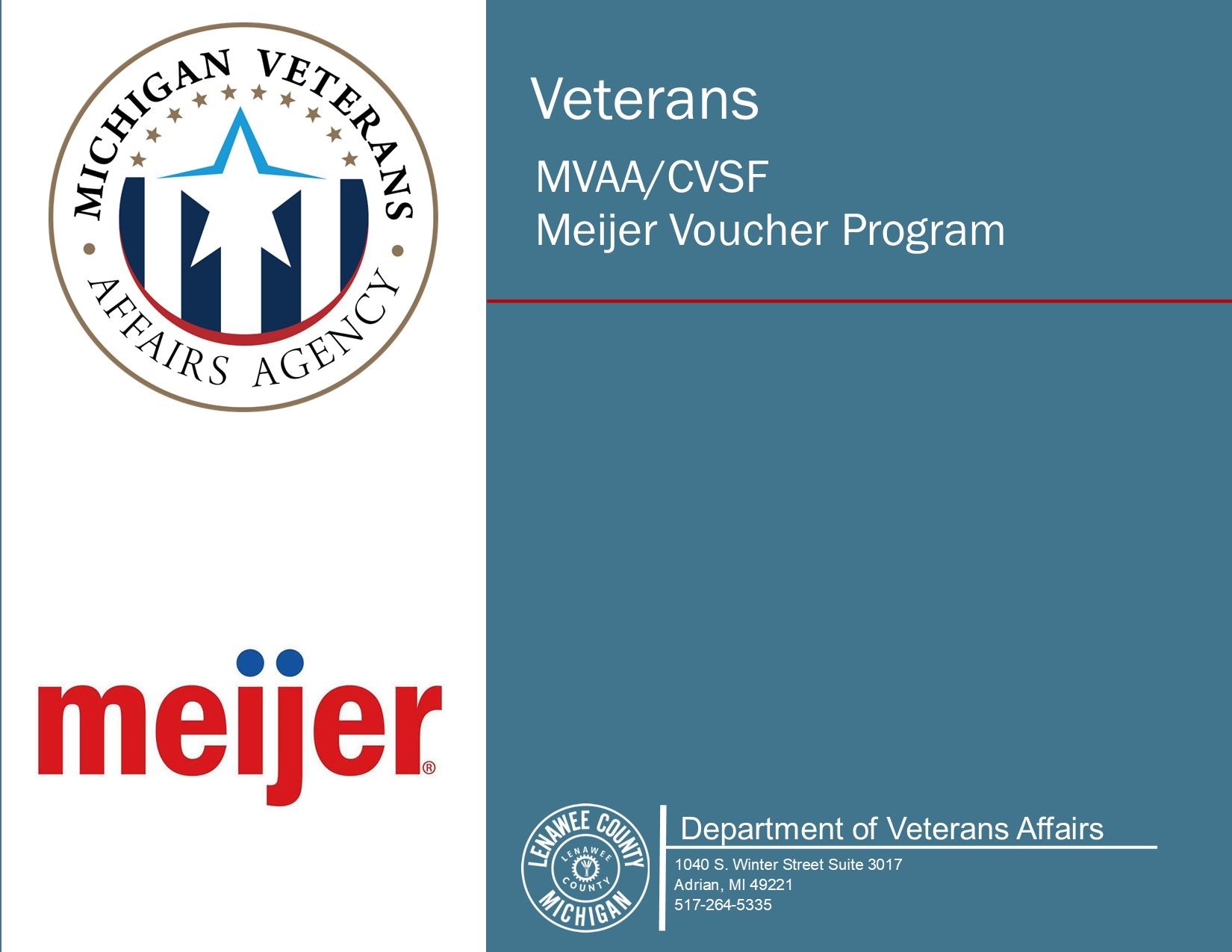 Meijer Voucher Slide