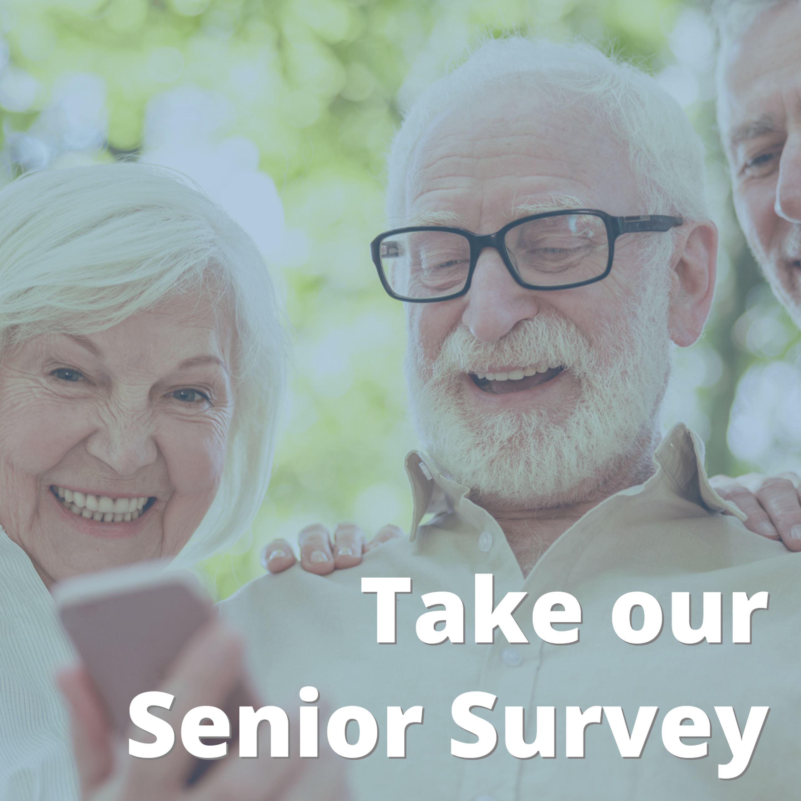 take our senior survey